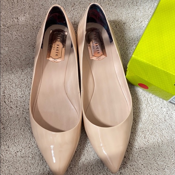 Shoes | Ted Baker Nude Flats | Poshmark